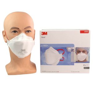3M 1863+ Aura Unvalved FFP3 Mask - Box of 20