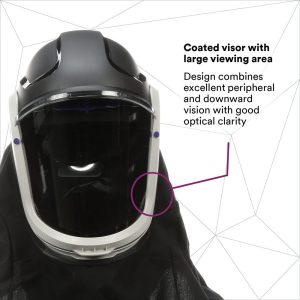 3M Versaflo M-407 Respiratory Helmet with Flame Resistant Shroud