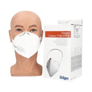Drager X-plore 1730 FFP3 Unvalved Respirator Mask - Box of 20