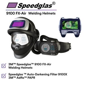 3M Speedglas Adflo Air Fed Welding Kit - 9100FX Helmet + Filter + Adflo Kit