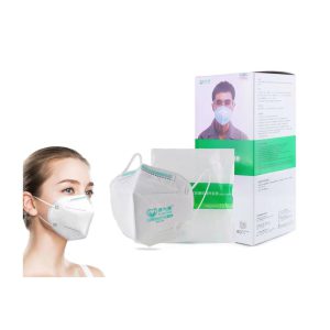 Powecom KN95 White Respirator Face Mask - Ear Loop - Pack of 10